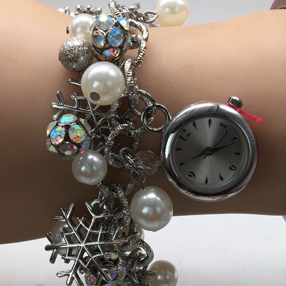 Snowflakes Charms Watch Bracelet - image 3